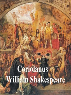 cover image of Coriolanus, with line numbers